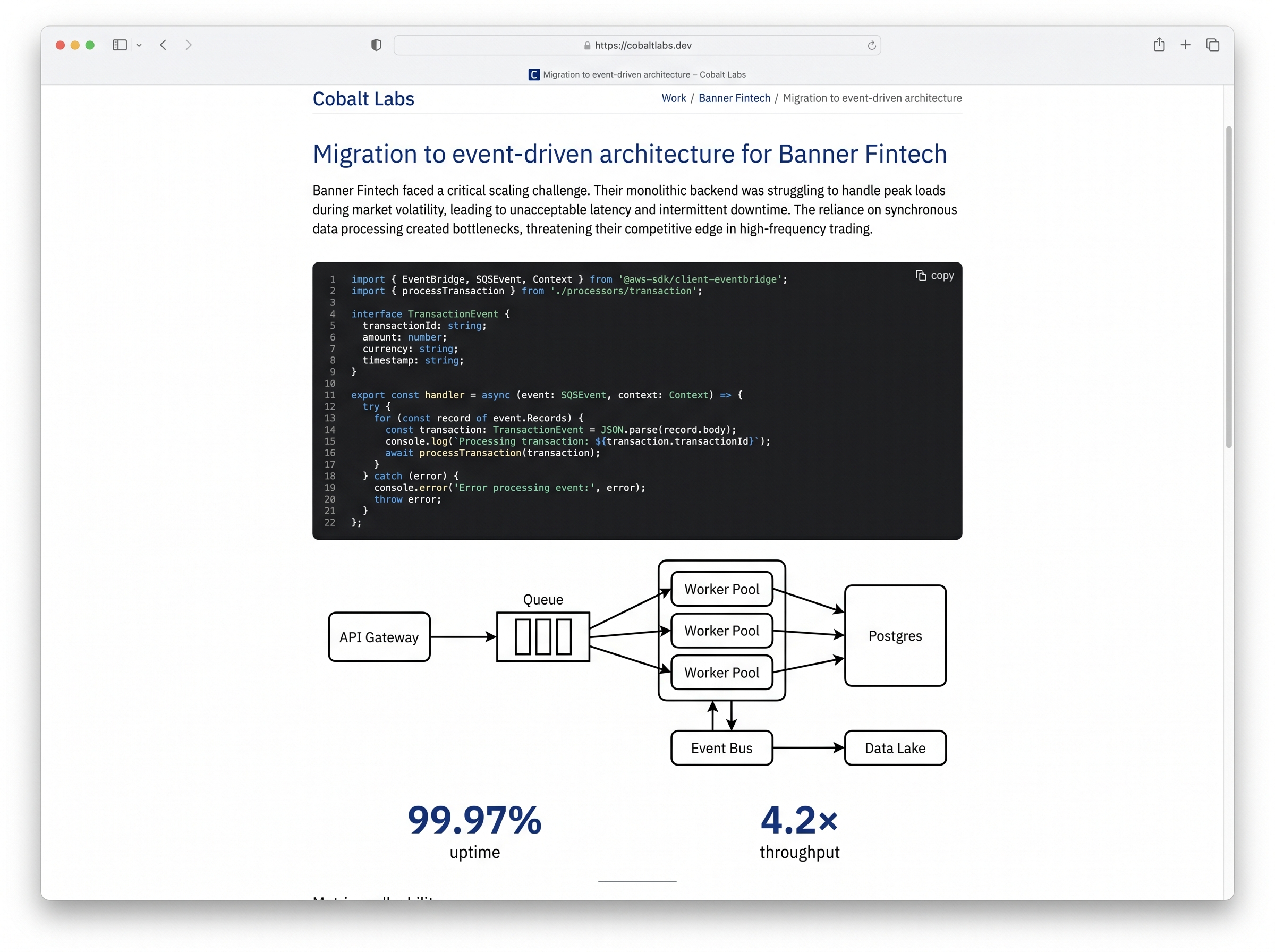 Cobalt theme preview