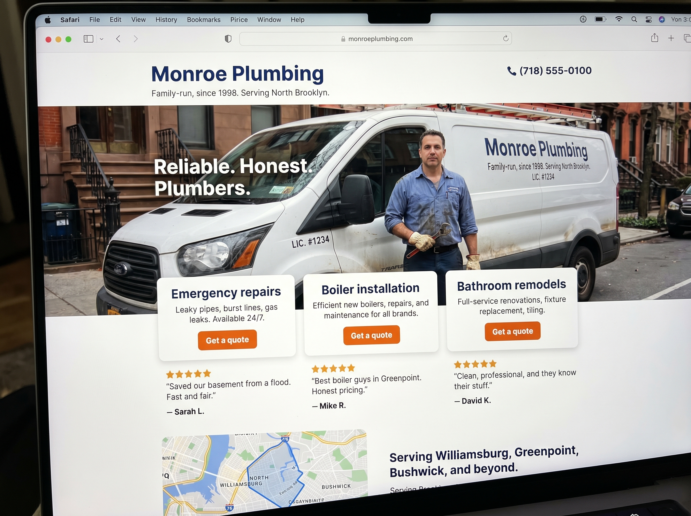 Service theme preview